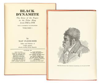 (SPORT--BOXING.) FLEISCHER, NAT. Black Dynamite.